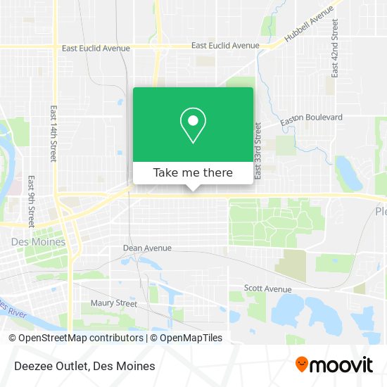 Mapa de Deezee Outlet