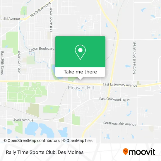 Rally Time Sports Club map