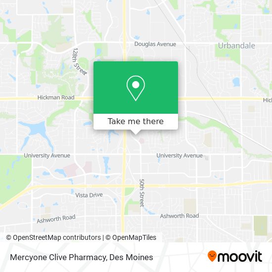 Mapa de Mercyone Clive Pharmacy