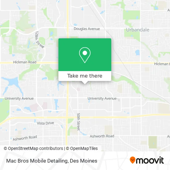 Mac Bros Mobile Detailing map