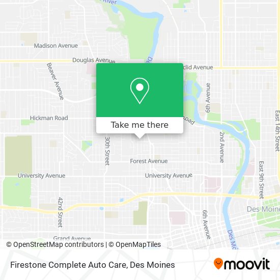 Mapa de Firestone Complete Auto Care