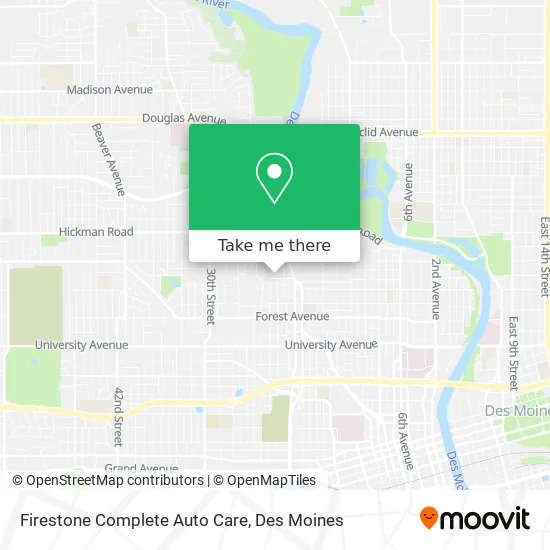 Mapa de Firestone Complete Auto Care
