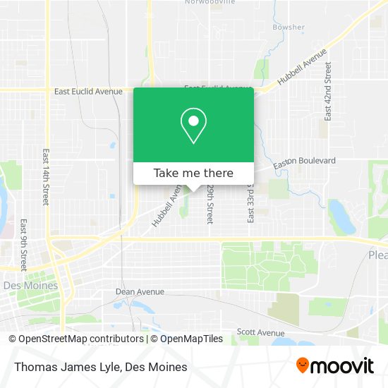 Thomas James Lyle map