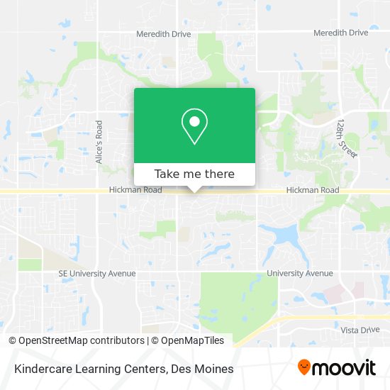 Kindercare Learning Centers map