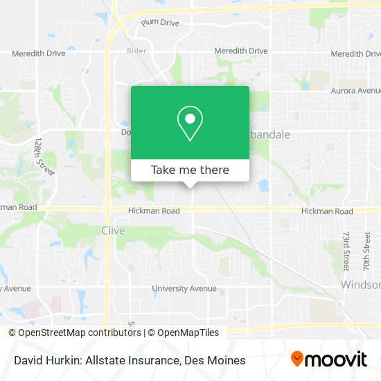 Mapa de David Hurkin: Allstate Insurance