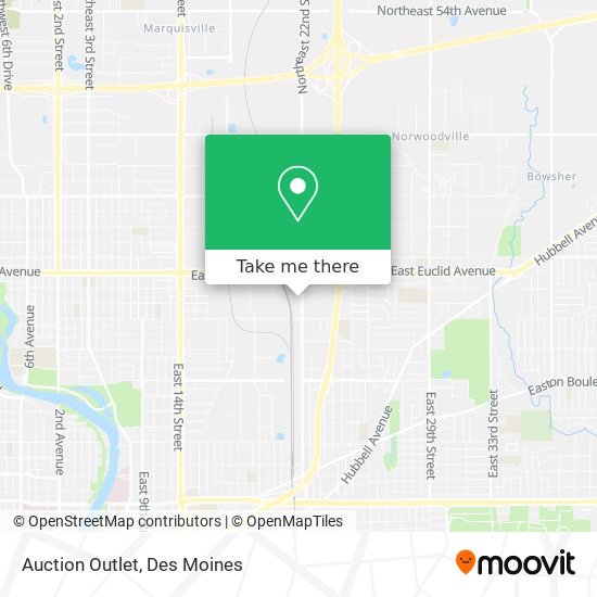 Auction Outlet map