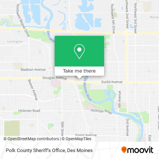 Mapa de Polk County Sheriff's Office