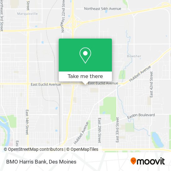 Mapa de BMO Harris Bank