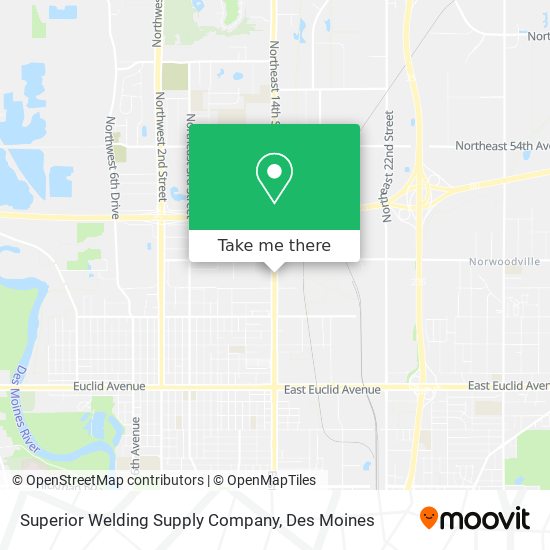 Superior Welding Supply Company map