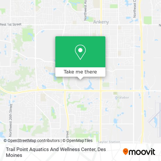 Trail Point Aquatics And Wellness Center map