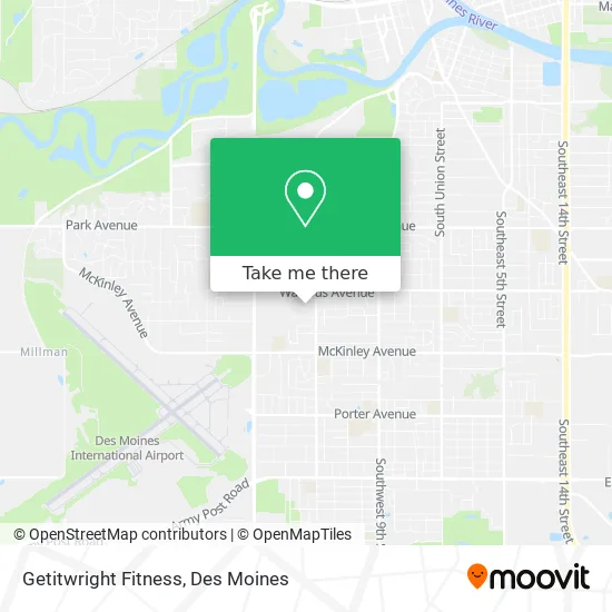 Getitwright Fitness map