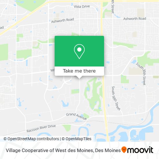 Mapa de Village Cooperative of West des Moines