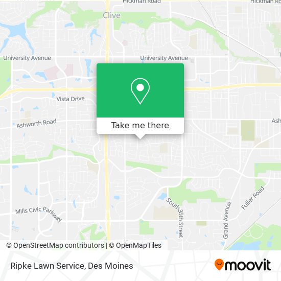 Ripke Lawn Service map