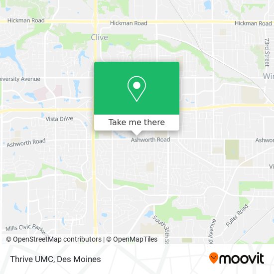 Thrive UMC map