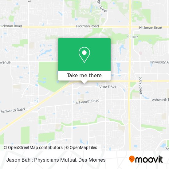 Jason Bahl: Physicians Mutual map
