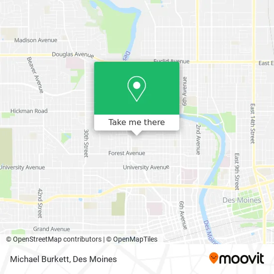 Mapa de Michael Burkett