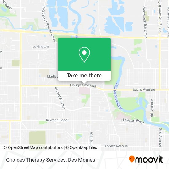 Choices Therapy Services map