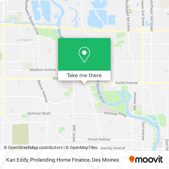 Mapa de Kari Eddy, Prolending Home Finance