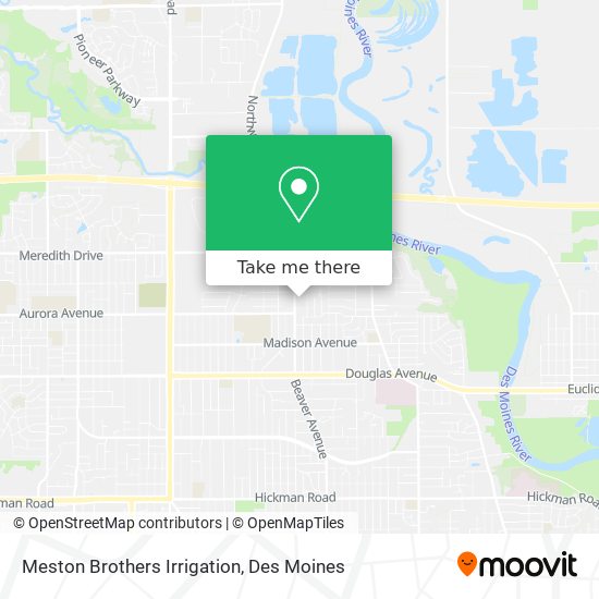 Mapa de Meston Brothers Irrigation