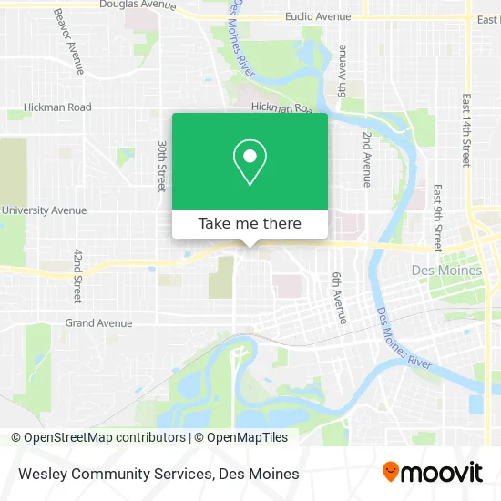 Mapa de Wesley Community Services