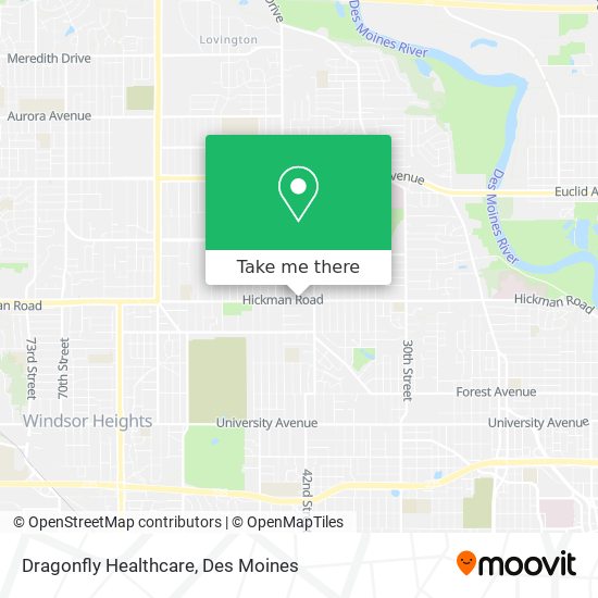 Dragonfly Healthcare map