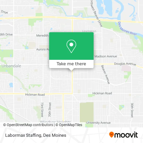Labormax Staffing map