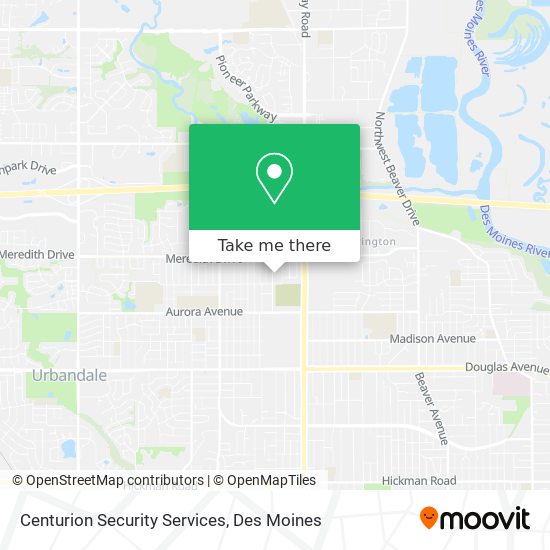 Centurion Security Services map