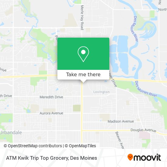 ATM Kwik Trip Top Grocery map