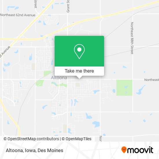 Altoona, Iowa map