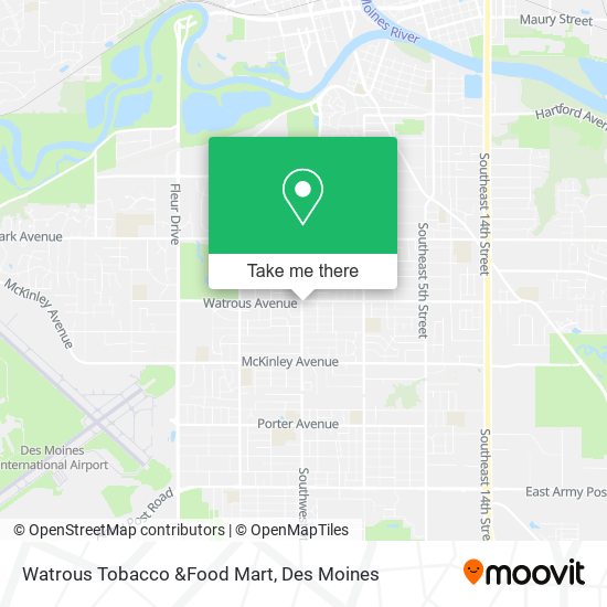 Mapa de Watrous Tobacco &Food Mart