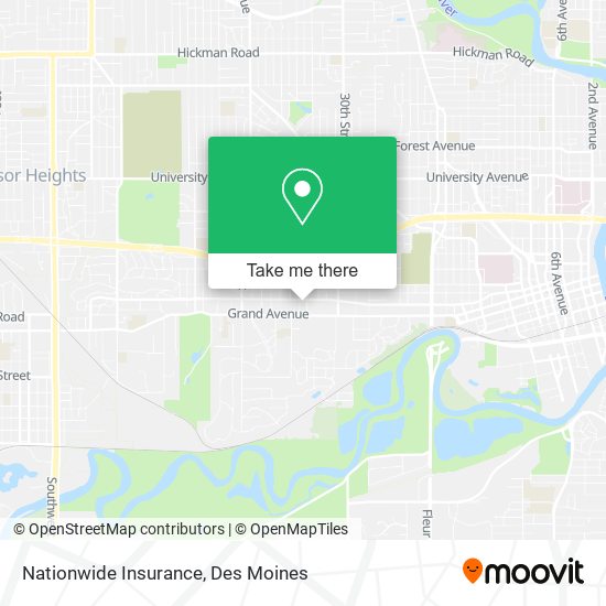 Nationwide Insurance map