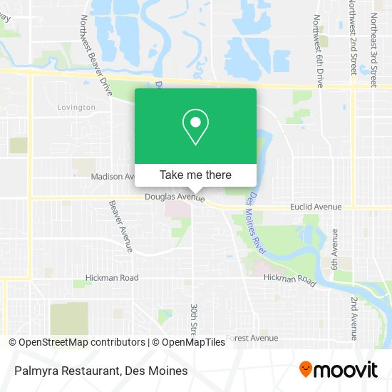 Palmyra Restaurant map