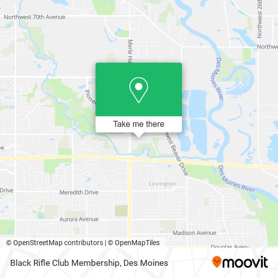 Black Rifle Club Membership map