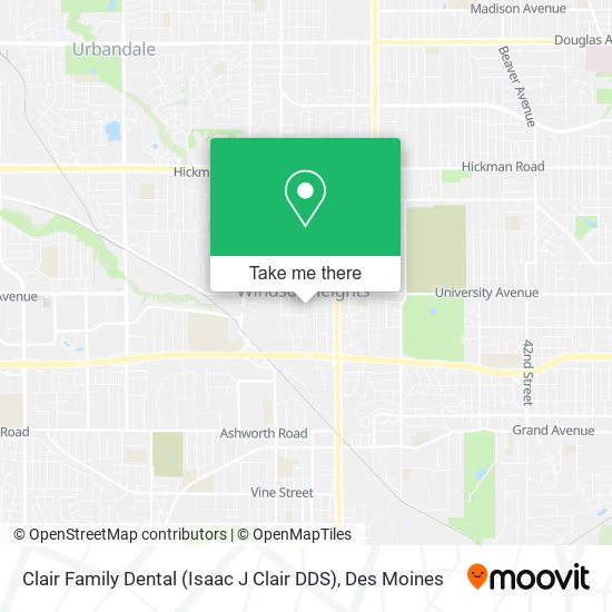 Clair Family Dental (Isaac J Clair DDS) map