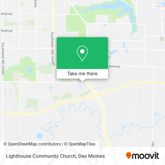 Lighthouse Community Church map
