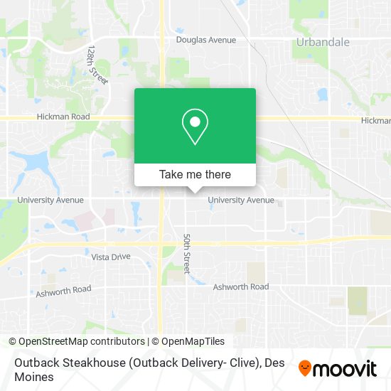 Outback Steakhouse (Outback Delivery- Clive) map