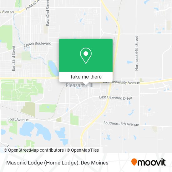 Masonic Lodge (Home Lodge) map