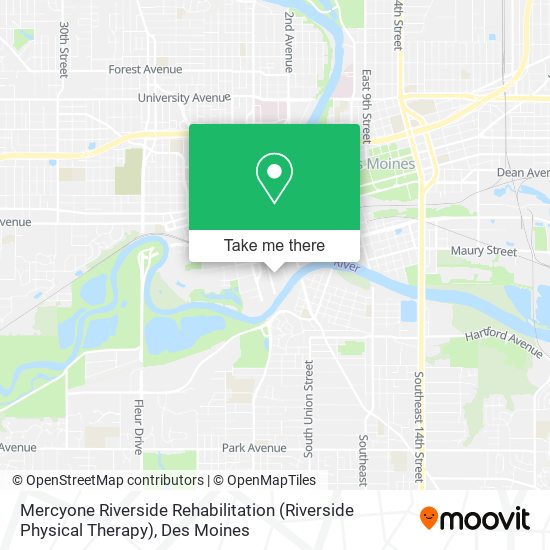 Mapa de Mercyone Riverside Rehabilitation (Riverside Physical Therapy)