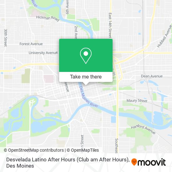 Desvelada Latino After Hours (Club am After Hours) map