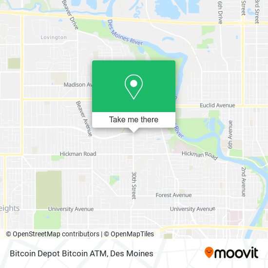 Bitcoin Depot Bitcoin ATM map