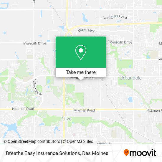Breathe Easy Insurance Solutions map