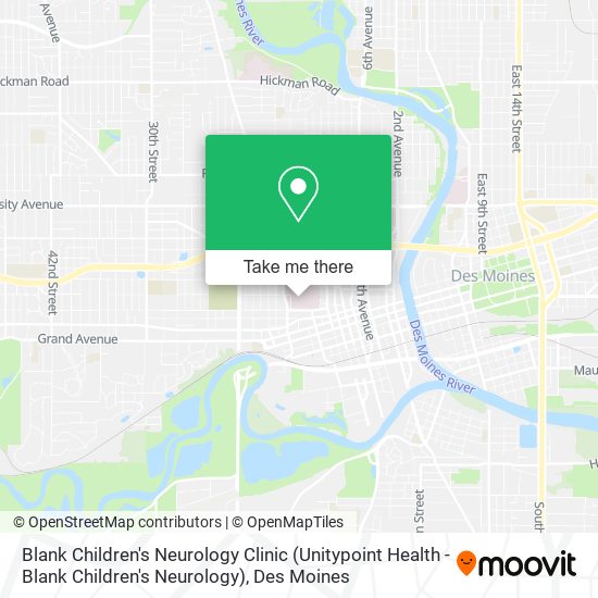 Blank Children's Neurology Clinic (Unitypoint Health - Blank Children's Neurology) map