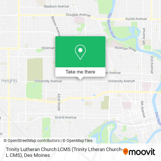 Mapa de Trinity Lutheran Church LCMS (Trinity Ltheran Church-L CMS)