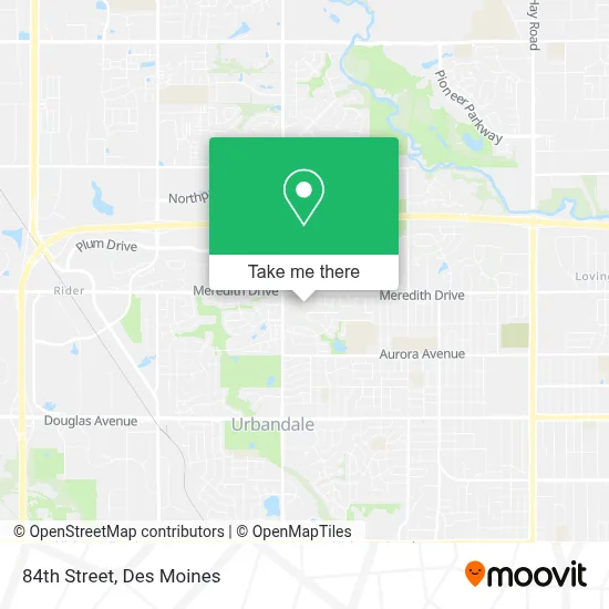 84th St map