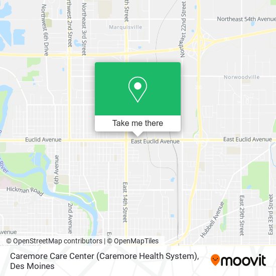 Caremore Care Center (Caremore Health System) map