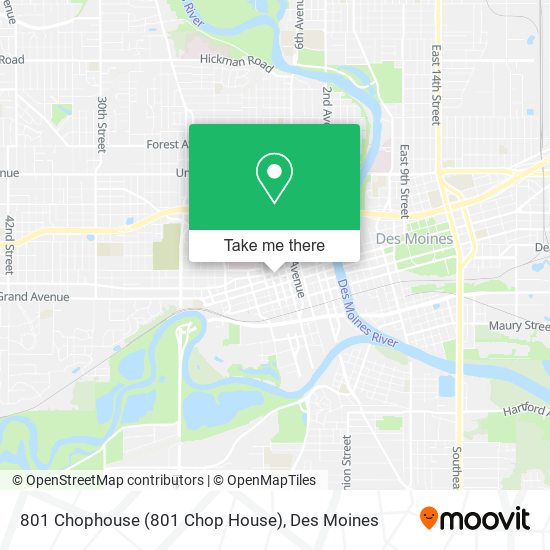 801 Chophouse (801 Chop House) map