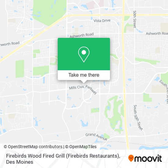 Firebirds Wood Fired Grill (Firebirds Restaurants) map