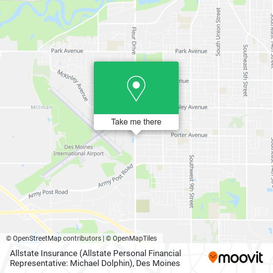 Mapa de Allstate Insurance (Allstate Personal Financial Representative: Michael Dolphin)