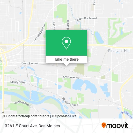 3261 E Court Ave map