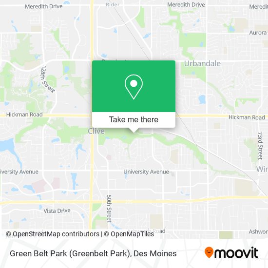 Green Belt Park (Greenbelt Park) map